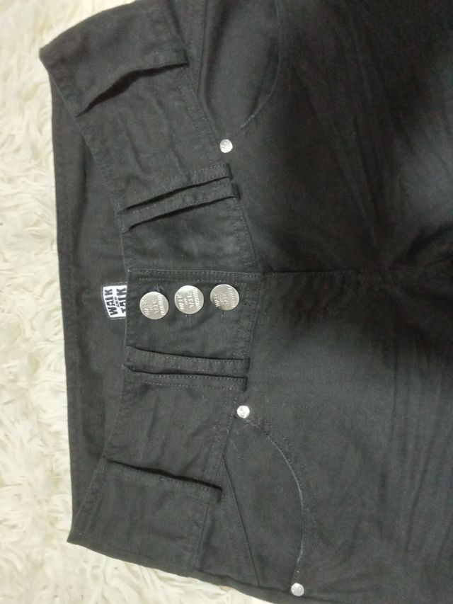 Pantalón negro flare (Cintura baja) - Talla 36