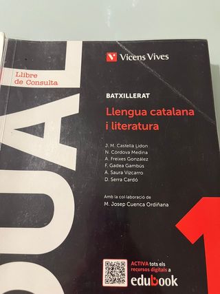 Libros de Historia, catalán y castellano
