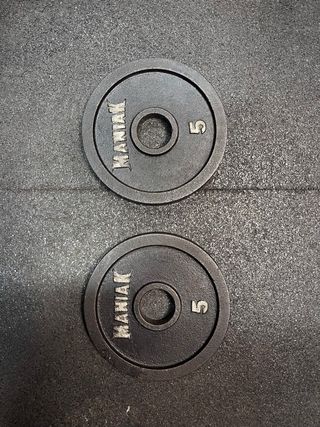 Discos peso 5kg Maniak RAW