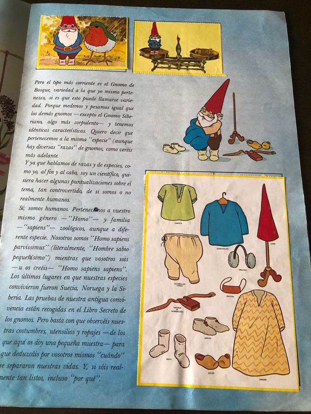 Álbum Cromos David el Gnomo