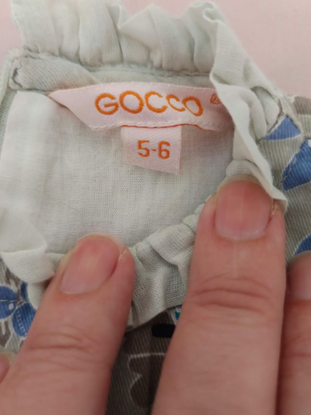 Vestido Gocco niña flores