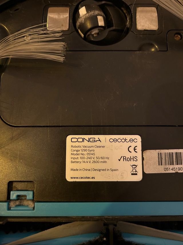 Robot aspiradora Conga 1290 Cecotec