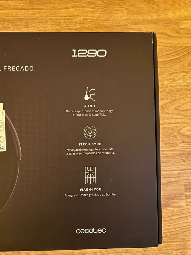 Robot aspiradora Conga 1290 Cecotec