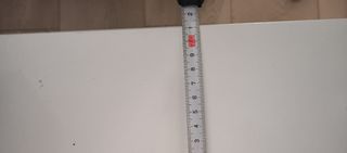 Baúl infantil blanco de madera con letras