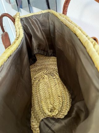 Bolso playa | Cesta lentejuelas