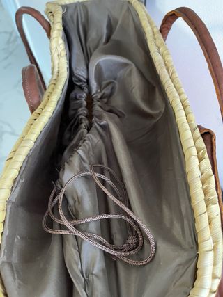 Bolso playa | Cesta lentejuelas