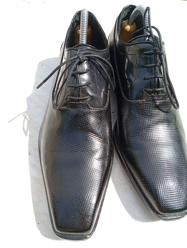 Scarpe stringate eleganti nere 40