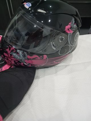 Casco moto mujer, talla S
Chaqueta talla S