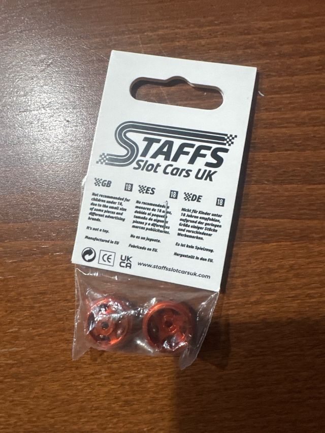 Llantas Staffs 278: 15.8x8.5mm UK