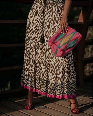 Falda larga boho 