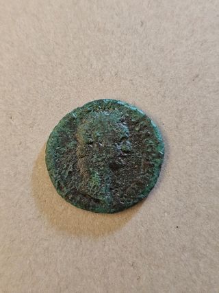 Moneda romana  as del emperador Domiciano