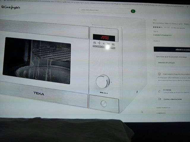 Microondas Teka MWE 230 G blanco