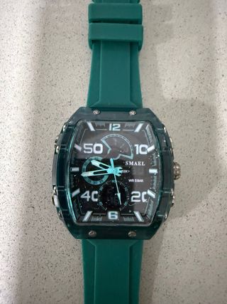 Reloj SMAEL verde deportivo