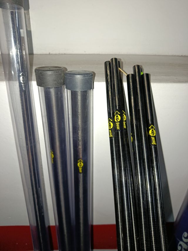 Cañas Sensas Pesca - 7 piezas