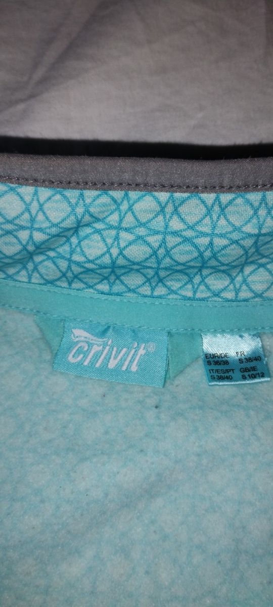 Chaqueta térmica Crivit turquesa