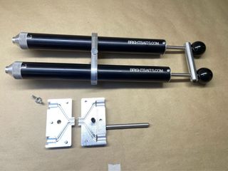 Inyectores para moldes de alumino de señuelos.