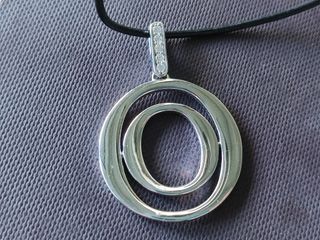 Collar Oro Vivo Plata - Colgante