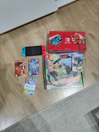 Nintendo Switch - Azul y Rojo