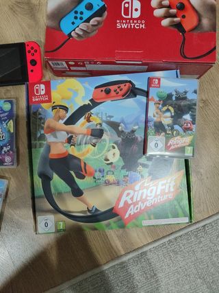 Nintendo Switch - Azul y Rojo