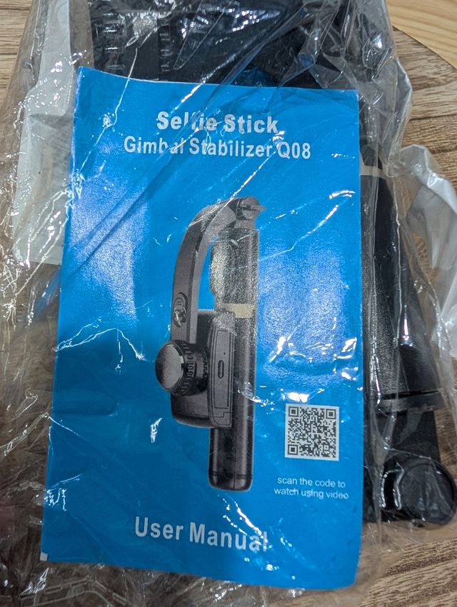 Estabilizador Gimbal Q08 para móvil