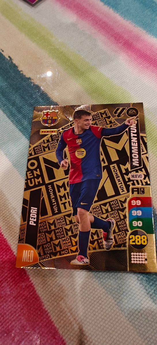 Carta Pedri Adrenalyn 2024-25