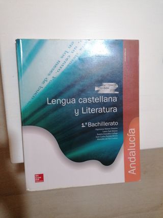 Lengua castellana y literatura 1 Bachillerato.