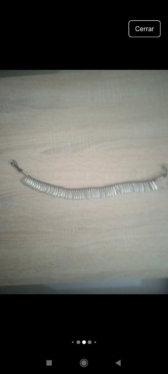 Collar Plateado - Elegante