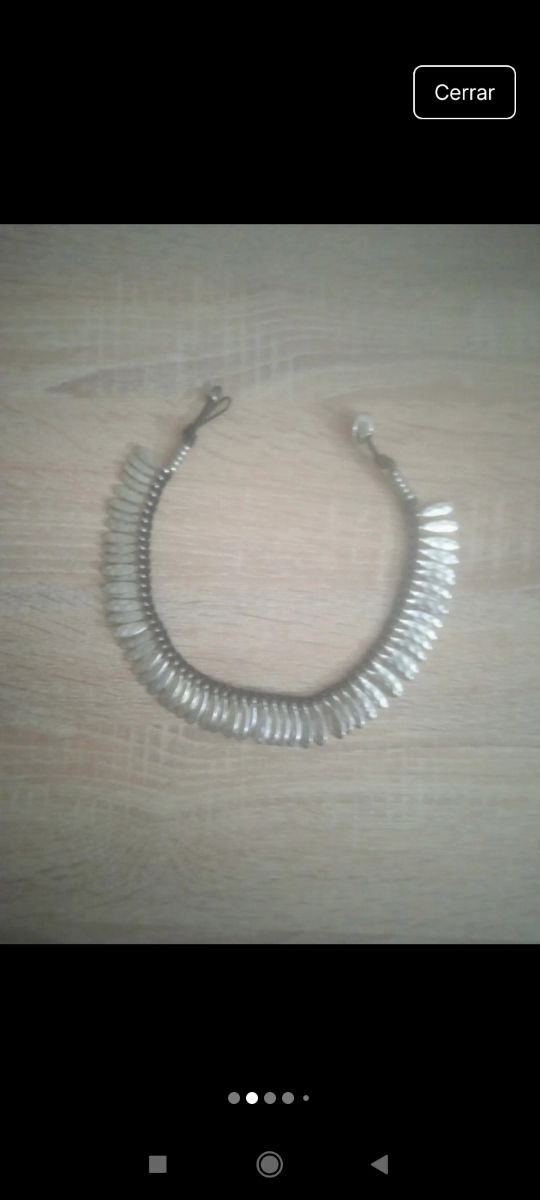 Collar Plateado - Elegante