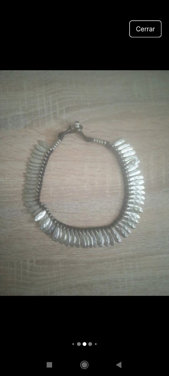 Collar Plateado - Elegante