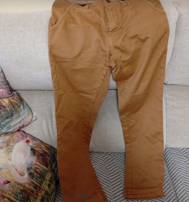 Jeans azul hombre - tiro medio