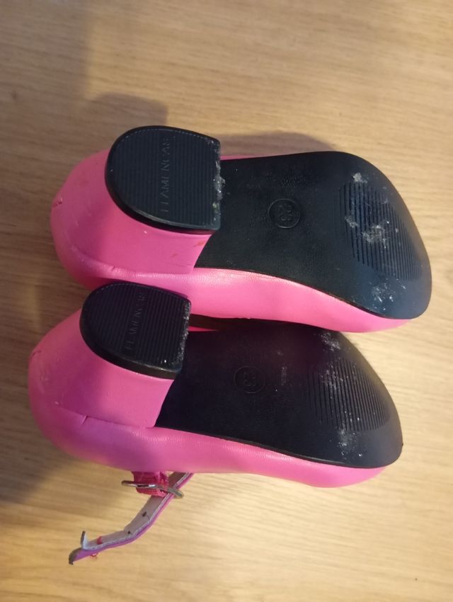 Zapatos niña rosa - Tacones - Talla 23