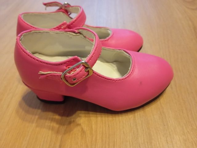 Zapatos niña rosa - Tacones - Talla 23