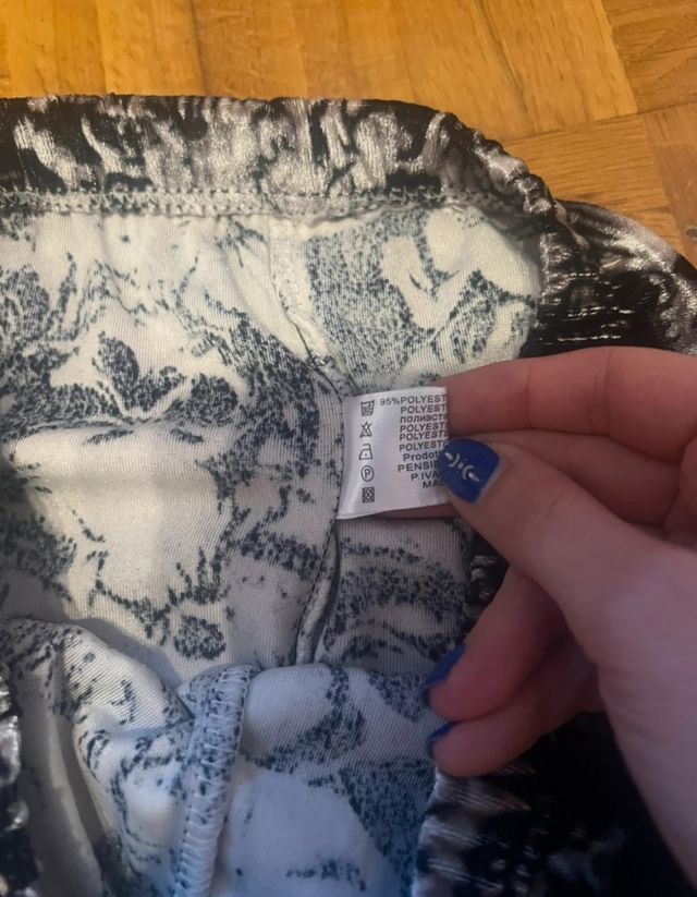 Leggings terciopelo calaveras XS-S