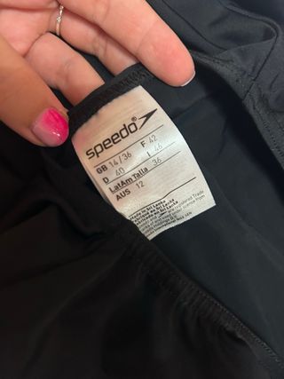 Bañador Speedo espalda abierta mujer