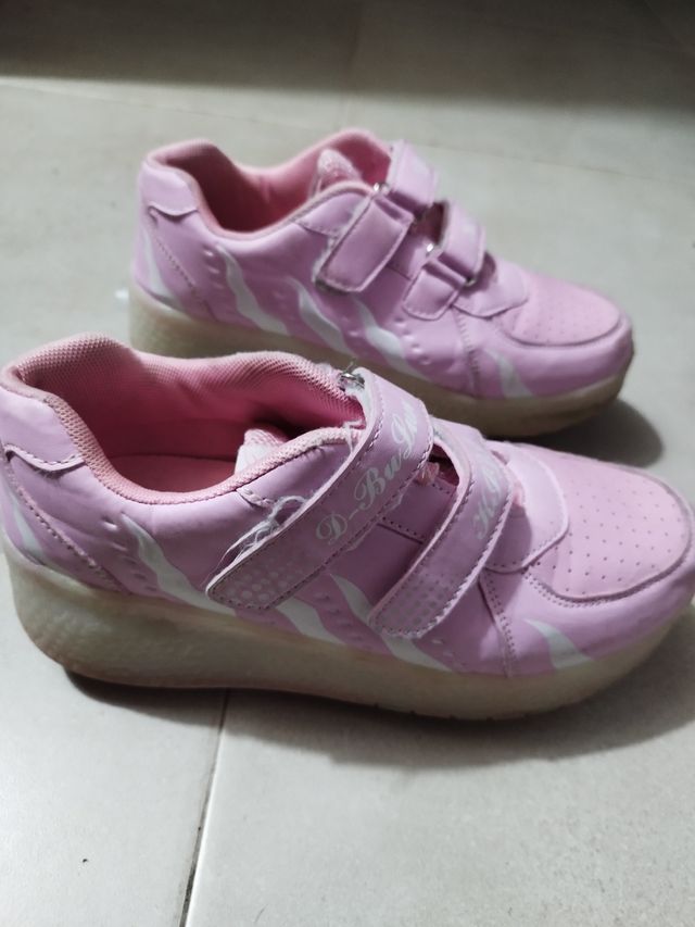Zapatillas LED niña talla 35