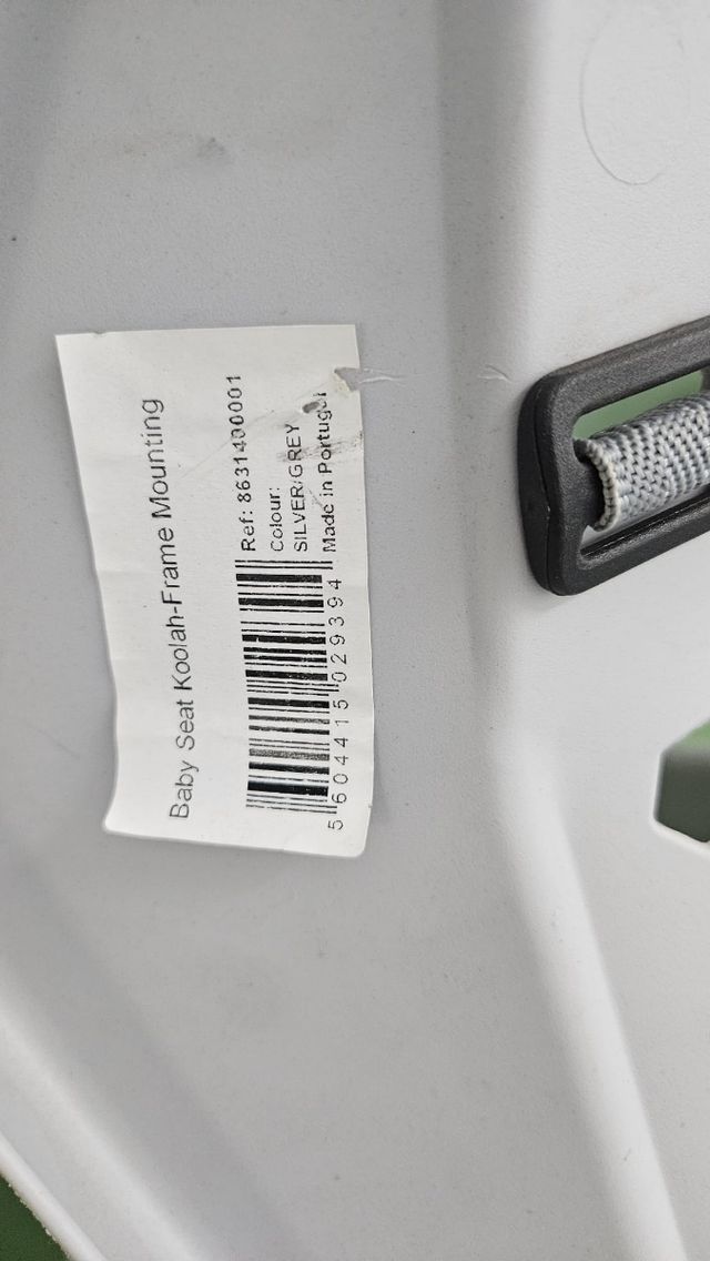 Sillita bici Polisport - Gris