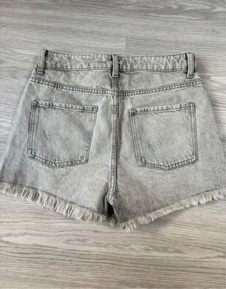Shorts vaqueros grises 