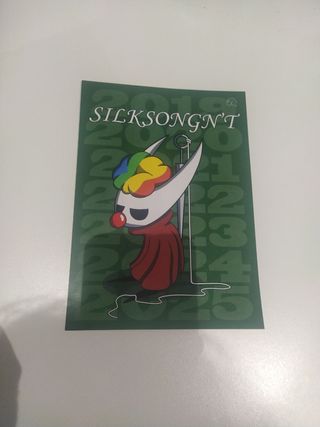 Mini poster Silksong Hollow Knight