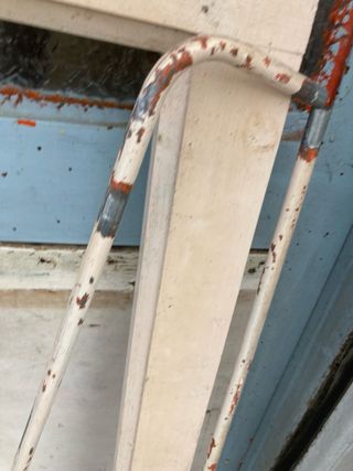 Ventana antigua de madera