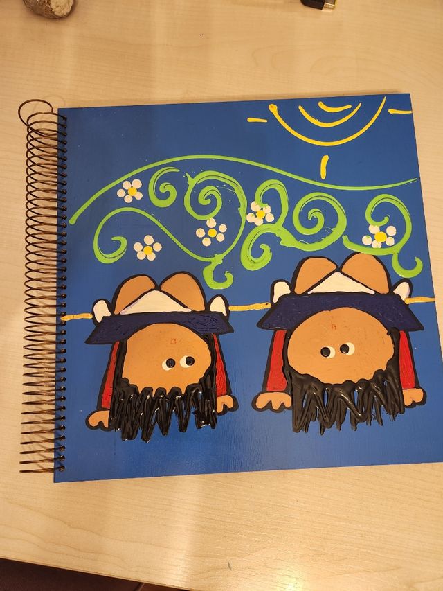 Álbum fotos artesanal