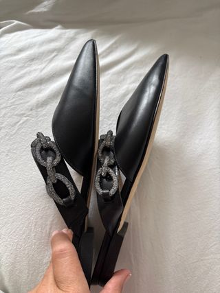 Stuart Weitzman negros,talla 36