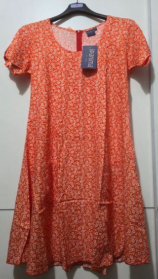 Vestito ipanima estivo arancio XL