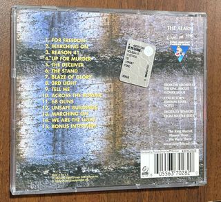 Alarm - live on the king biscuit flower hour CD