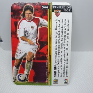 ⚽️ CROMO DE FUTBOL SERGIO RAMOS MUNDICROMO 2005