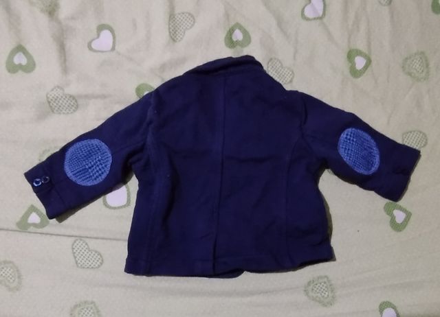 Giacca neonato blu 3-6 mesi