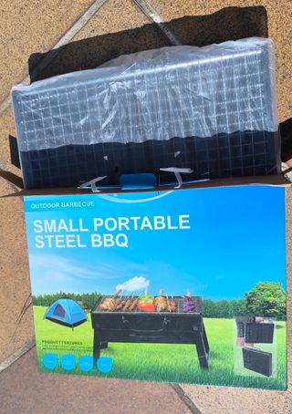 Barbacoa sobremesa plegable - Acero