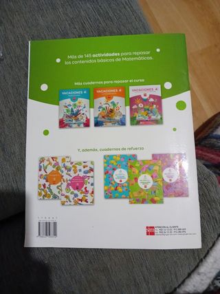 Vacaciones: repaso de Matemáticas. 4 Educación ...