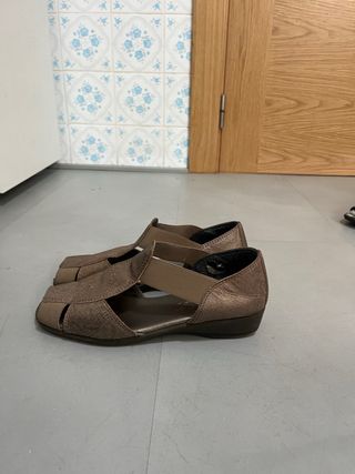 Sandalias theflex marrones mujer nº39