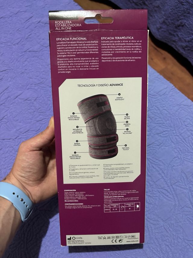 Rodillera Farmaelastic Advance SIN ESTRENAR