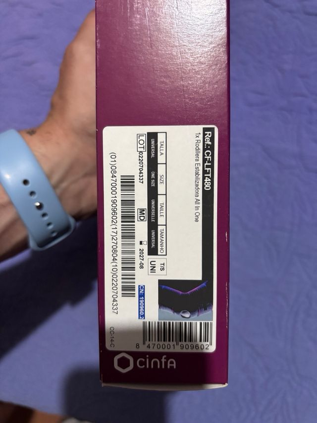 Rodillera Farmaelastic Advance SIN ESTRENAR